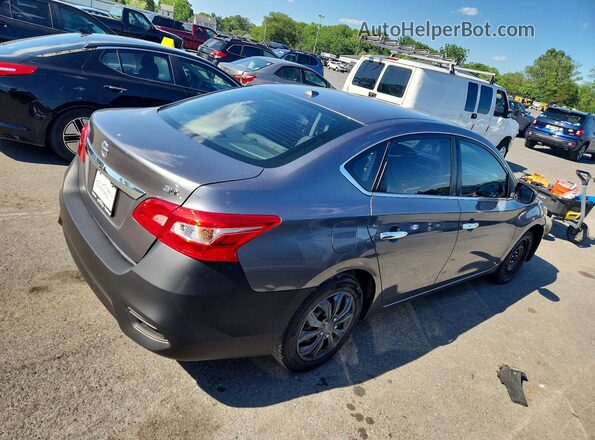 3N1AB7AP4HL707316 2017 NISSAN SENTRA Silver Задня права чверть