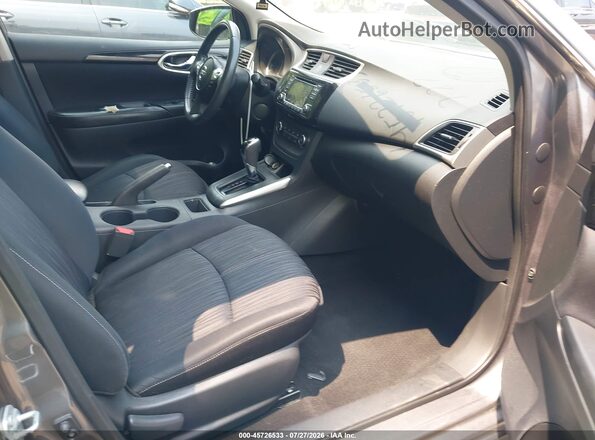 3N1AB7AP4HY224167 2017 NISSAN SENTRA Gray წინა სალონის ხედი