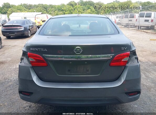 3N1AB7AP4HY224167 2017 NISSAN SENTRA Gray 