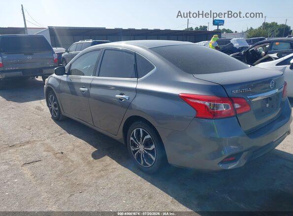3N1AB7AP4HY249764 2017 NISSAN SENTRA Gray Tył lewy