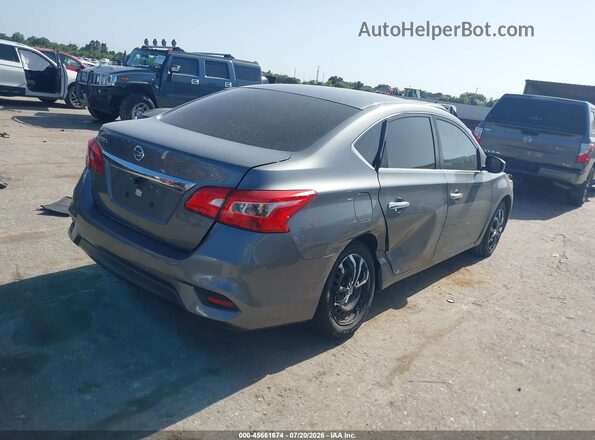 3N1AB7AP4HY249764 2017 NISSAN SENTRA Gray Tył prawy
