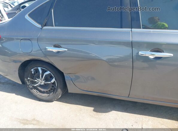 3N1AB7AP4HY249764 2017 NISSAN SENTRA Gray Widok z przodu