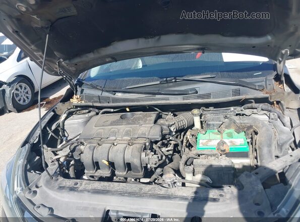3N1AB7AP4HY249764 2017 NISSAN SENTRA Gray Widok z tyłu