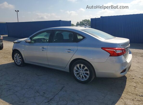 3N1AB7AP4HY252020 2017 NISSAN SENTRA Silver Задня ліва чверть
