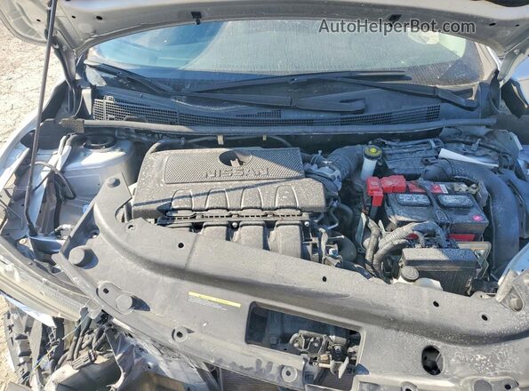 3N1AB7AP4HY252020 2017 NISSAN SENTRA Silver Вид задньої частини салону