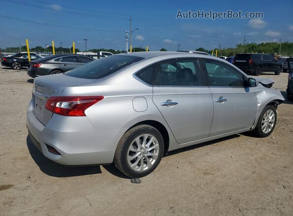 3N1AB7AP4HY252020 2017 NISSAN SENTRA Silver Задня права чверть