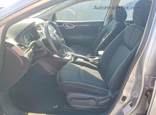 3N1AB7AP4HY252020 2017 NISSAN SENTRA Silver Вид салону спереду