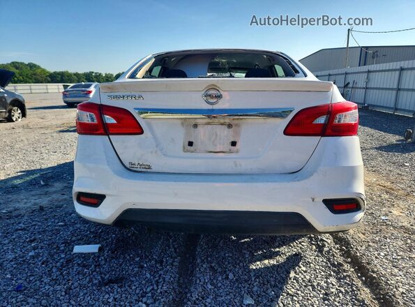 3N1AB7AP4HY253149 2017 NISSAN SENTRA White Հետևի տեսք