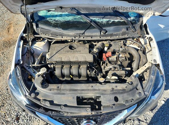 3N1AB7AP4HY253149 2017 NISSAN SENTRA White Սալոնի հետևի տեսք