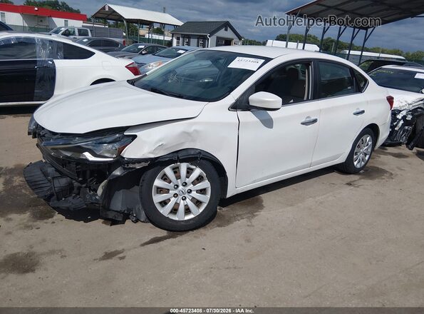 3N1AB7AP4HY261025 2017 NISSAN SENTRA White Vista tres cuartos delantera izquierda