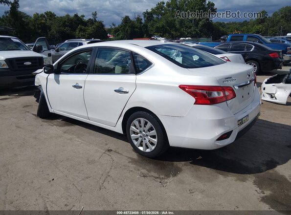 3N1AB7AP4HY261025 2017 NISSAN SENTRA White Trasero izquierdo