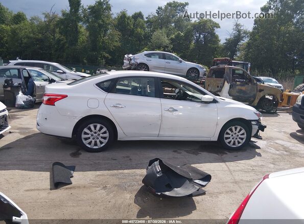 3N1AB7AP4HY261025 2017 NISSAN SENTRA White Vista interior trasera