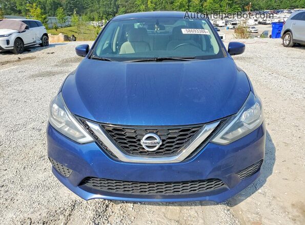 3N1AB7AP4HY286717 2017 NISSAN SENTRA Blue Widok z przodu