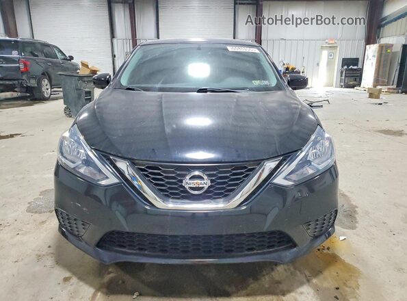 3N1AB7AP4HY292212 2017 NISSAN SENTRA Black Front view