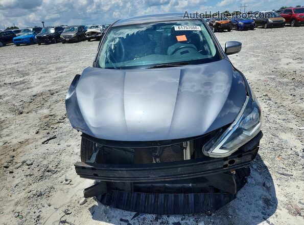 3N1AB7AP4HY298334 2017 NISSAN SENTRA Gray Widok z przodu