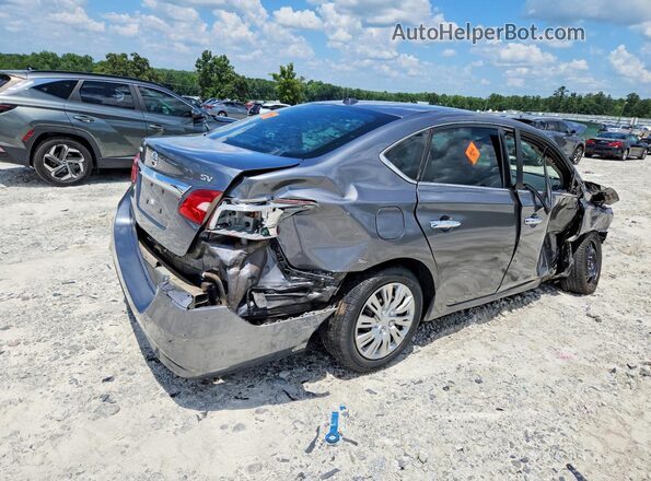 3N1AB7AP4HY298334 2017 NISSAN SENTRA Gray Tył prawy