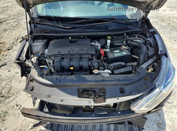 3N1AB7AP4HY298334 2017 NISSAN SENTRA Gray Widok wnętrza z tyłu