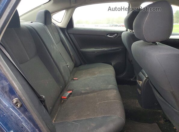 3N1AB7AP4HY299113 2017 NISSAN SENTRA Blue Հետևի նստատեղերի տեսք