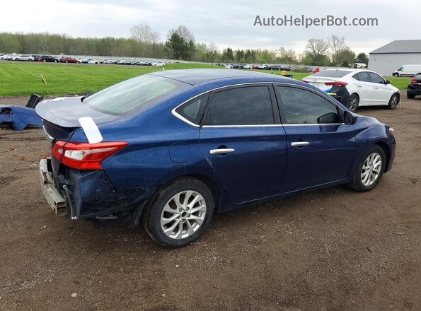 3N1AB7AP4HY299113 2017 NISSAN SENTRA Blue Հետևի աջ