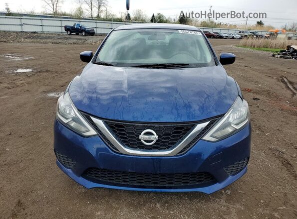 3N1AB7AP4HY299113 2017 NISSAN SENTRA Blue Դիմացի տեսք