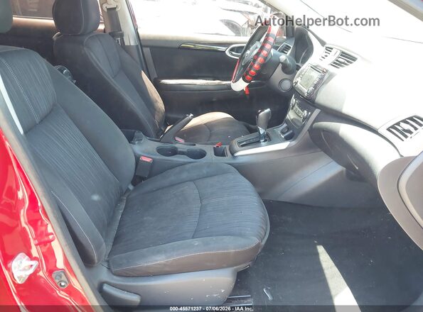 3N1AB7AP4HY302267 2017 NISSAN SENTRA Red Սալոնի դիմացի տեսք