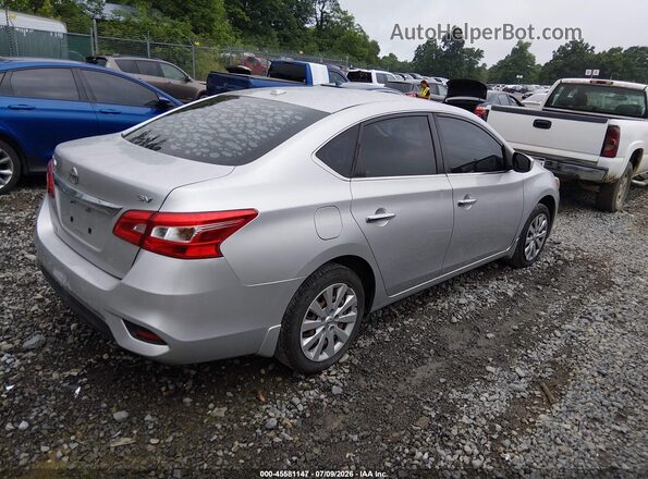 3N1AB7AP4HY305301 2017 NISSAN SENTRA Silver Tył prawy