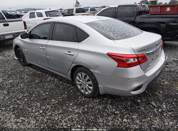 3N1AB7AP4HY305301 2017 NISSAN SENTRA Silver Tył lewy