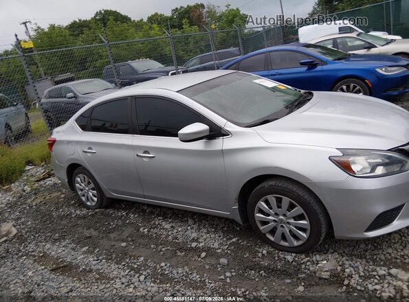 3N1AB7AP4HY305301 2017 NISSAN SENTRA Silver Widok wnętrza 360 stopni