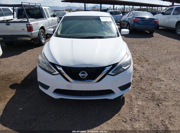 3N1AB7AP4HY332465 2017 NISSAN SENTRA White Front view