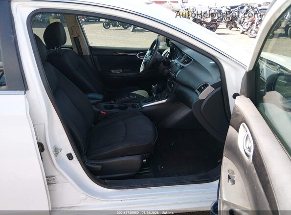 3N1AB7AP4HY332465 2017 NISSAN SENTRA White Front interior view