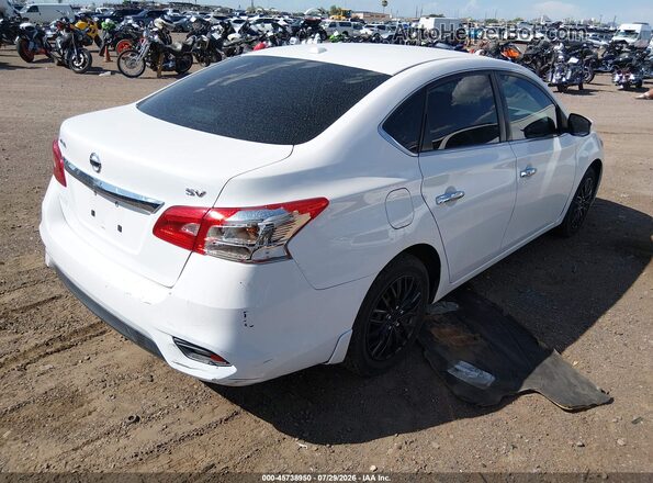 3N1AB7AP4HY332465 2017 NISSAN SENTRA White Rear right