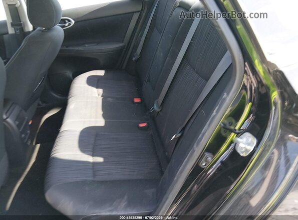 3N1AB7AP4HY335947 2017 NISSAN SENTRA Black Widok naklejki z numerem VIN