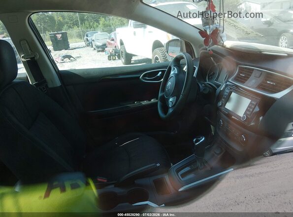 3N1AB7AP4HY335947 2017 NISSAN SENTRA Black Widok wnętrza z przodu