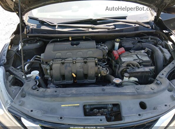 3N1AB7AP4HY335947 2017 NISSAN SENTRA Black Widok z tyłu
