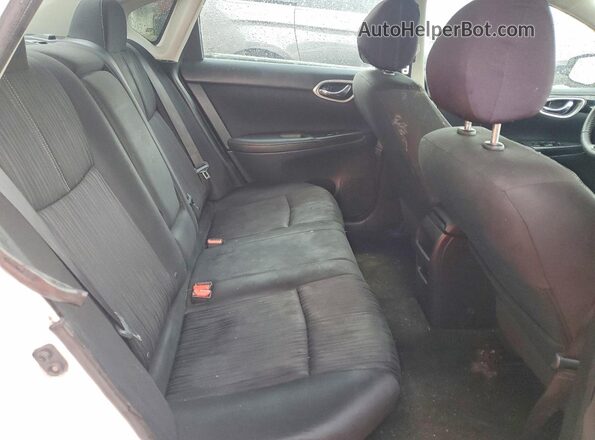 3N1AB7AP4HY337701 2017 NISSAN SENTRA White უკანა სავარძლების ხედი