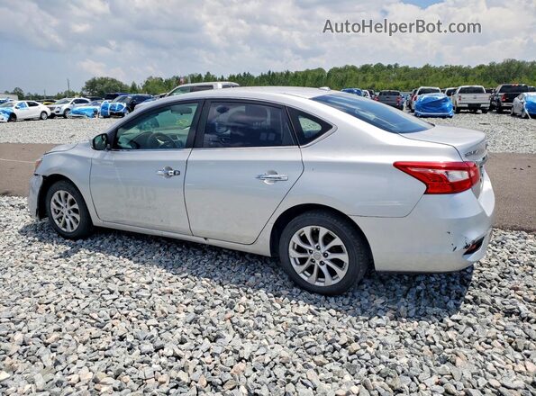 3N1AB7AP4HY347127 2017 NISSAN SENTRA Silver Tył lewy