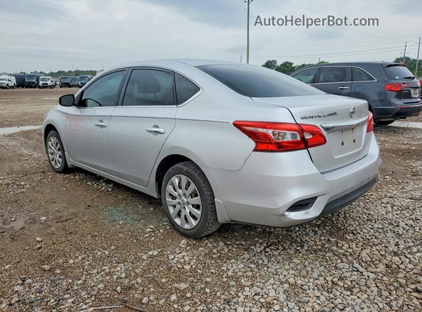 3N1AB7AP4HY364669 2017 NISSAN SENTRA Silver უკანა მარცხენა