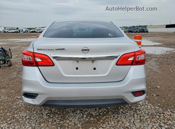 3N1AB7AP4HY364669 2017 NISSAN SENTRA Silver უკანა ხედი