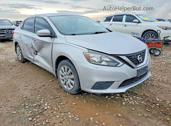 3N1AB7AP4HY364669 2017 NISSAN SENTRA Silver წინა მარჯვენა