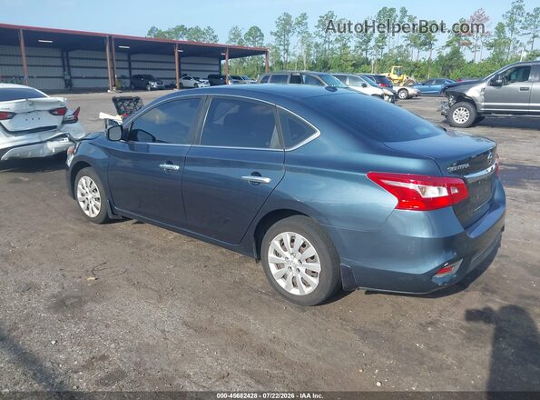 3N1AB7AP4HY371508 2017 NISSAN SENTRA Gray Tył lewy