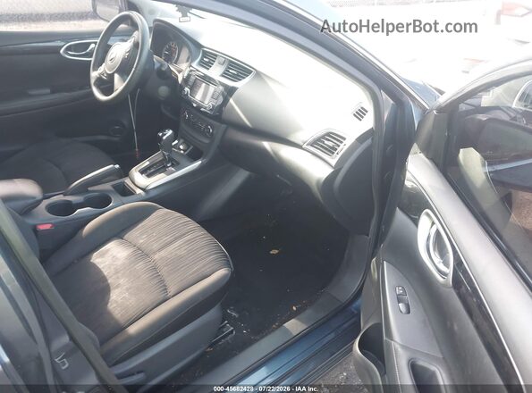 3N1AB7AP4HY371508 2017 NISSAN SENTRA Gray Widok wnętrza z przodu