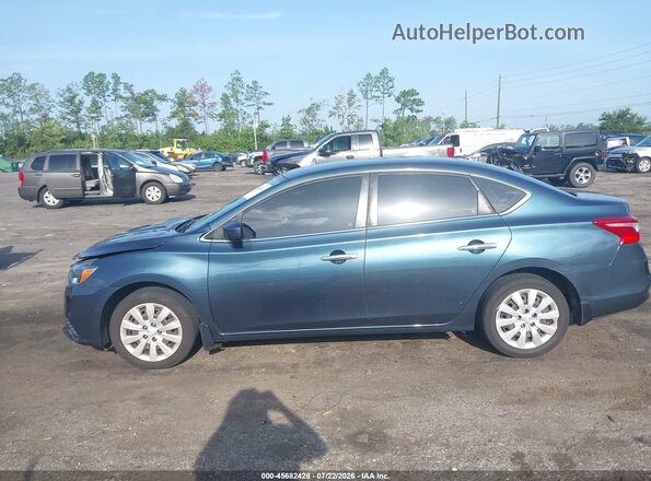 3N1AB7AP4HY371508 2017 NISSAN SENTRA Gray Widok wnętrza 360 stopni