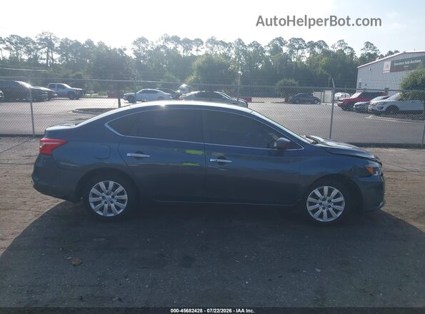 3N1AB7AP4HY371508 2017 NISSAN SENTRA Gray Widok wnętrza z tyłu