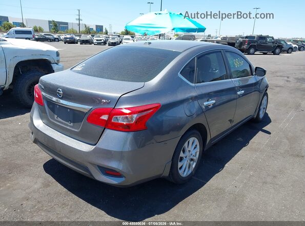 3N1AB7AP4JL625432 2018 NISSAN SENTRA Gray Trasero derecho
