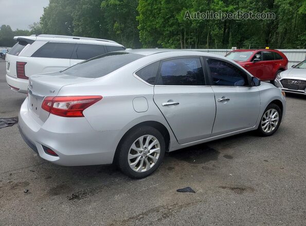 3N1AB7AP4JL663095 2018 NISSAN SENTRA Silver Tył prawy