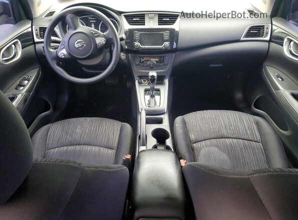 3N1AB7AP4JL663095 2018 NISSAN SENTRA Silver Widok deski rozdzielczej