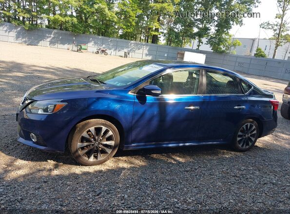 3N1AB7AP4JY206757 2018 NISSAN SENTRA Dark Blue Widok wnętrza 360 stopni
