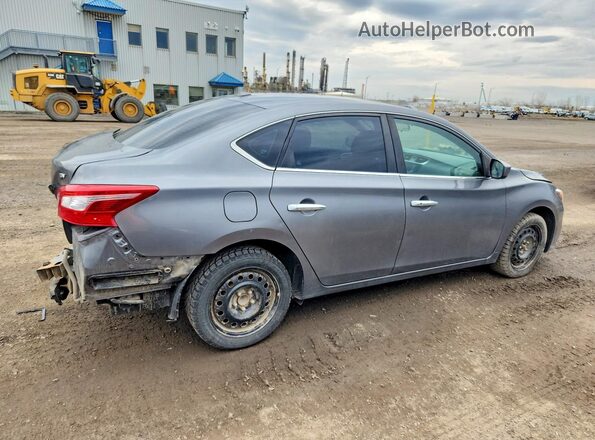 3N1AB7AP4JY209884 2018 NISSAN SENTRA Gray Tył prawy