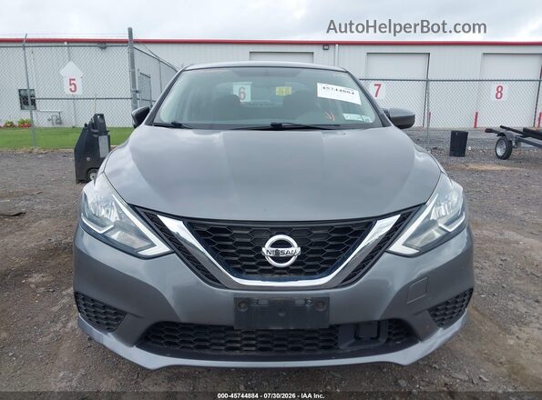 3N1AB7AP4JY213336 2018 NISSAN SENTRA Gray Вид спереду