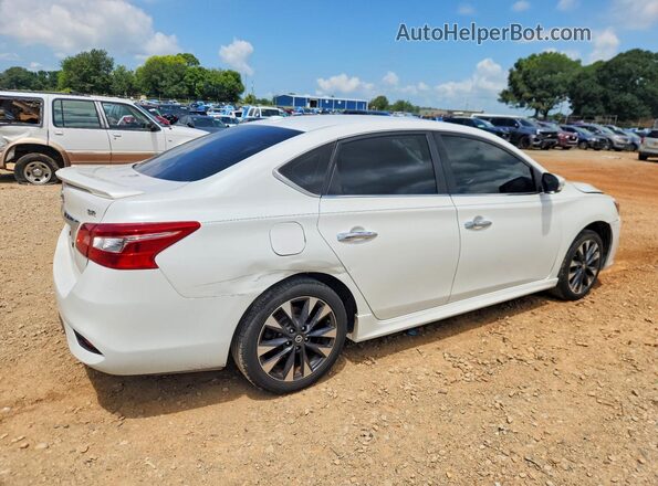 3N1AB7AP4JY213563 2018 NISSAN SENTRA White Trasero derecho